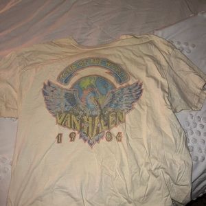 Urban Outfitters Van Halen Oversized Graphic Tee